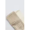 Çemberli Basic Penye Kaymaz Soket Çorap 2li 10146 Bej