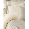 Chi Chi Çift Kişilik Pikeli Nev Takımı Velora Cappuccino
