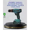 Çift Bataryalı Şarjlı Matkap Dijital Ekranlı Set