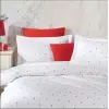 Çift Kişilik Poplin Premium Nakışlı Nev Lubow Beyaz 8698499179899