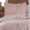 Çift Kişilik Saten Nev Fiona Pudra