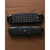 Çift Taraflı Hava Mouse Kablosuz Klavye ve Uzaktan Kumanda