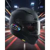 Çift Telefon Destekli Motosiklet Kask Bluetooth Kulaklık