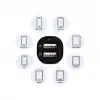 Çift USB Girişli 2.1 AMP Araç Çakmak Soketi