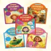 Çıkartmalı Boyama Kitabı - 5  Set