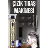 Çizik Tıraş Makinesi Şarjlı Paslanmaz Çelik Bıçaklı Uzun Ömürlü