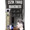 Çizik Tıraş Makinesi Şarjlı Paslanmaz Çelik Bıçaklı Uzun Ömürlü