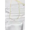 CM 14K Gold Renk Gemici Zincir Model 60 cm Kadın Kolye