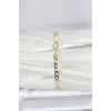 CM 14K Gold Renk Halka Zincir Model Kadın Bileklik
