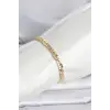CM 14K Gold Renk Kalın Zincir Model Kadın Bileklik