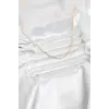 CM 14K Gold Renk Top Zincirli Model 60 cm Kadın Kolye