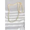 CM 14K Gold Renk Top Zincirli Model 60 cm Kadın Kolye