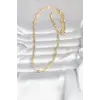 CM 14K Gold Renk Topçuk Model 60 cm Kadın Kolye 5886