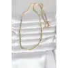 CM 14K Gold Renk Yassı Model 60 cm Kadın Kolye 5886