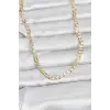 CM 14K Gold Renk Zincir Model 60 cm Kadın Kolye