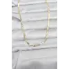 CM 14K Gold Renk Zincir Model 60 cm Kadın Kolye