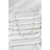 CM Gold Renk Top Zincirli Kadın Kolye 5886