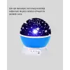 Çocuk Gece Lambası 6 Modlu Renkli LED Enerji Tasarruflu Masal Işığı
