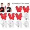 Çocuk Gösteri Eldiven Seti – 5 Çift Beyaz & 5 Çift Kırmızı