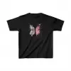 Çocuk Kız Baskılı T-Shirt - Siyah