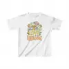 Çocuk Unisex Baskılı T-Shirt - Beyaz