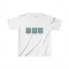 Çocuk Unisex Baskılı T-Shirt - Beyaz