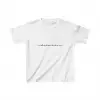 Çocuk Unisex Baskılı T-Shirt - Beyaz