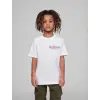Çocuk Unisex Baskılı T-Shirt - Beyaz