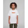 Çocuk Unisex Baskılı T-Shirt - Beyaz