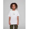 Çocuk Unisex Baskılı T-Shirt - Beyaz