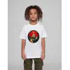 Çocuk Unisex Baskılı T-Shirt - Beyaz