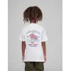Çocuk Unisex Baskılı T-Shirt - Beyaz