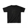 Çocuk Unisex Baskılı T-Shirt - Siyah