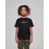 Çocuk Unisex Baskılı T-Shirt - Siyah
