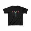Çocuk Unisex Baskılı T-Shirt - Siyah