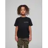 Çocuk Unisex Baskılı T-Shirt - Siyah