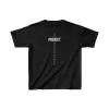 Çocuk Unisex Baskılı T-Shirt - Siyah