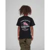 Çocuk Unisex Baskılı T-Shirt - Siyah