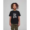 Çocuk Unisex Baskılı T-Shirt - Siyah