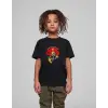 Çocuk Unisex Baskılı T-Shirt - Siyah