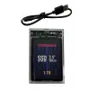 CODEGEN 1TBSSDEXT2 1TB USB 3.0 TAŞINABILIR SSD SİYAH