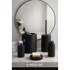 Çöp Kovası, Tuvalet Fırçası, Sabunluk 5 Parça Banyo Seti