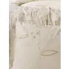 Cotton Keten Çift Kişilik Nev Takımı Lapelis
