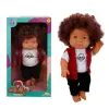 Curly Bebek Tulumlu Elbiseli Et Bebek 35 cm