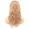 Daalı Front Lace Gerçek Tül Peruk / Altın Karamel / 60/65cm