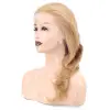 Daalı Front Lace Gerçek Tül Peruk / Sıcak Karamel / 60/65cm