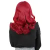 Daalı Perçemli Orta Boy Fiber Sen Peruk / Kızıl