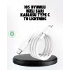 Dayanıklı Dış Kaplamalı 30W 5.0A Type-C Hızlı Şarj ve Data Kablosu