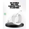 Dayanıklı Dış Kaplamalı 30W 5.0A Type-C Hızlı Şarj ve Data Kablosu