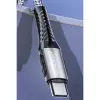Dc43 Type-c To Type-c 1m Örgü 60w Hızlı Şarj Kablo - Yeşil